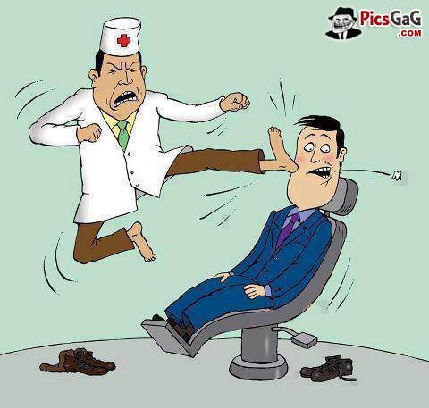 funy dentist